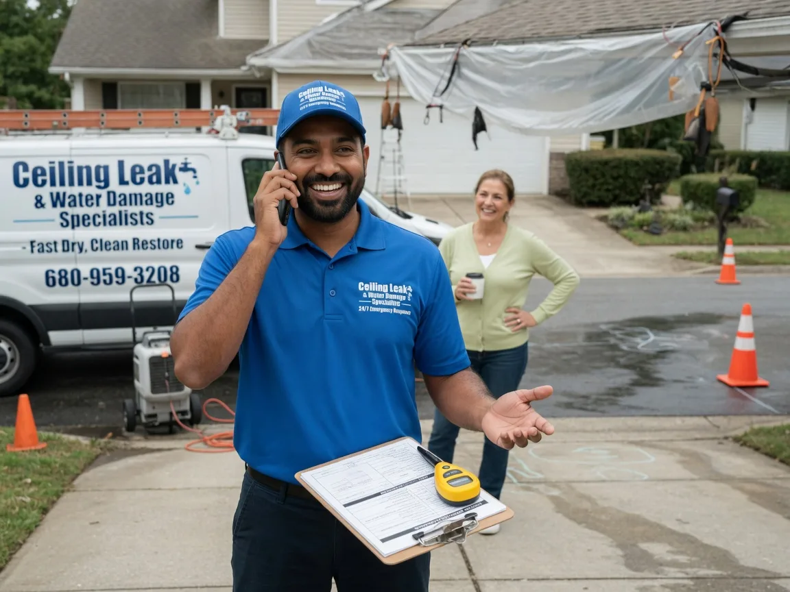 Ceiling Leak Cleanup Strathmere, NJ FAQs